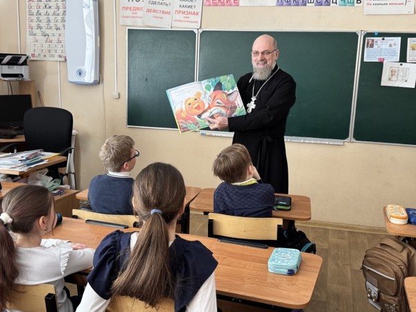 Встреча со школьниками в Николо-Урюпино