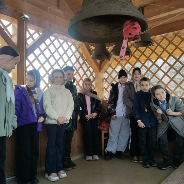 Встреча со школьниками в Покровском храме Нахабино