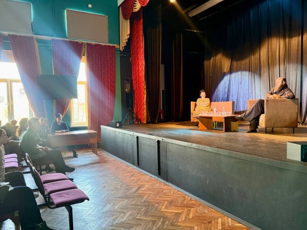 Беседа со студентами Московского архитектурного колледжа