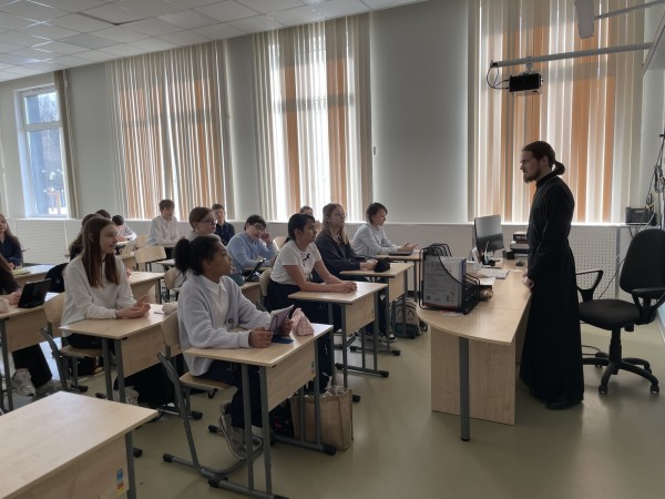 Встреча со школьниками Опалиховской гимназии