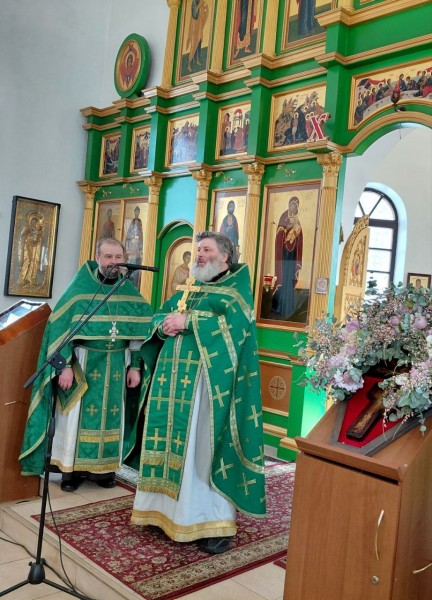 Престольный праздник в Данииловском храме Нахабино