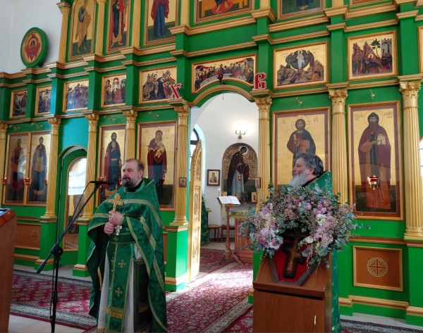 Престольный праздник в Данииловском храме Нахабино