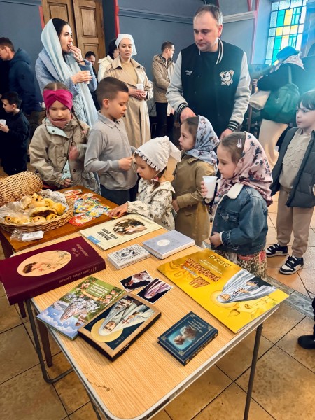 День православной книги в храме святого пророка Илии в Ильинском