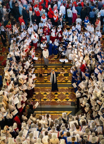 Патриаршая Детская Литургия в Храме Христа Спасителя