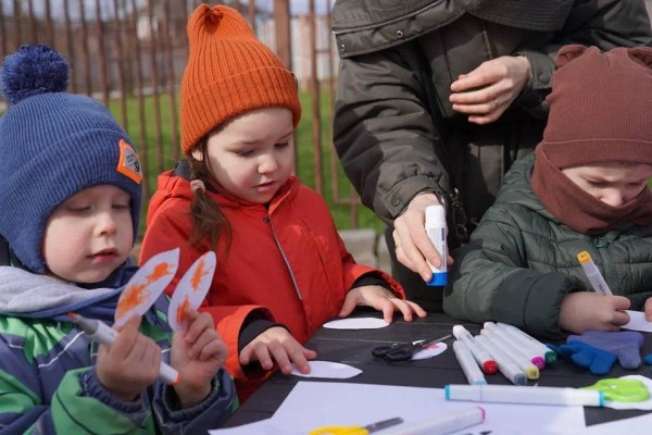 Семейный праздник в Георгиевском храме пос. Нахабино