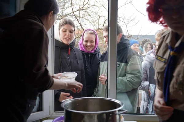 Семейный праздник в Георгиевском храме пос. Нахабино