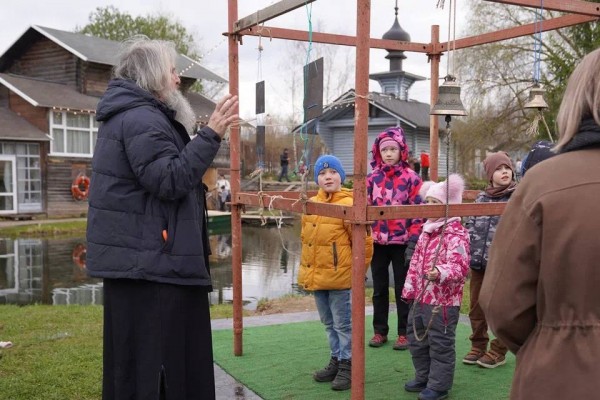 Семейный праздник в Георгиевском храме пос. Нахабино