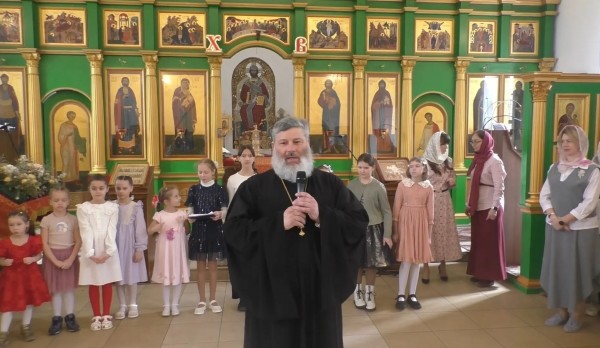 Детский Пасхальный праздник в Данииловском храме Нахабино