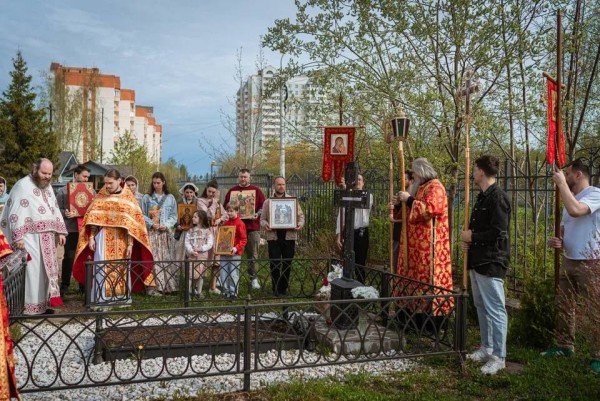Престольный праздник в Георгиевском храме пос. Нахабино