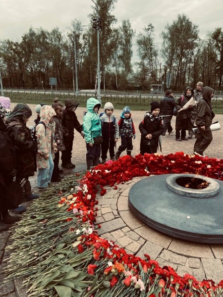 Младшая ветвь скаутской дружины при Георгиевском храме п. Нахабино традиционно отправилась в поход 