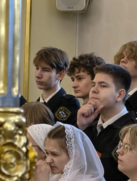 Участие Сводного детско-юношеского хора Одинцовской епархии в Божественной литургии и кноцерте в Одинцово