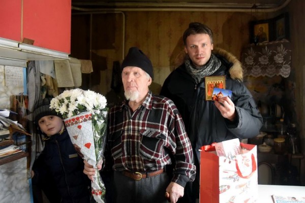 Поздравление ветеранов ВОВ