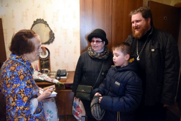 Поздравление ветеранов ВОВ
