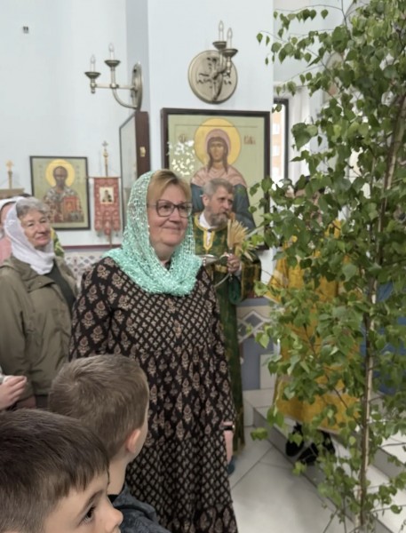 Чествование юбилея семейной жизни в храме Архангела Михаила в Путилково 