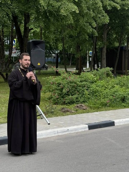 Праздничное мероприятие на территории Красногорского родильного дома