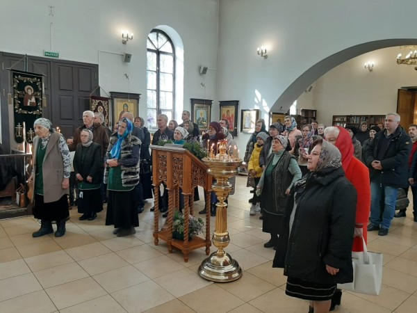 Престольный праздник в Данииловском храме пос. Нахабино