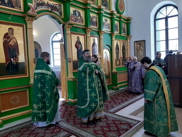 Престольный праздник в Данииловском храме пос. Нахабино